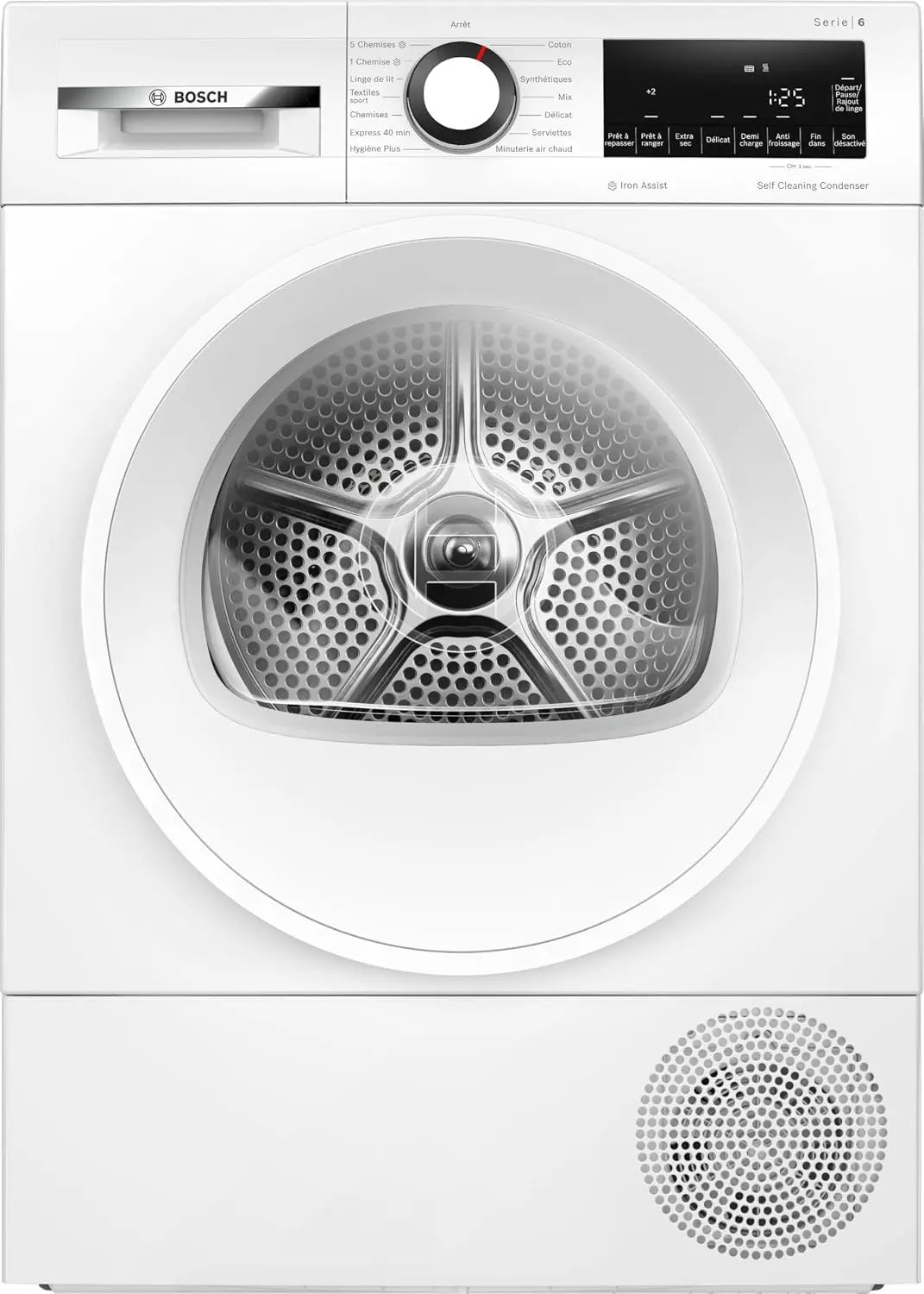 Bosch WQG24502FR Série 6 - Sèche-linge – gris