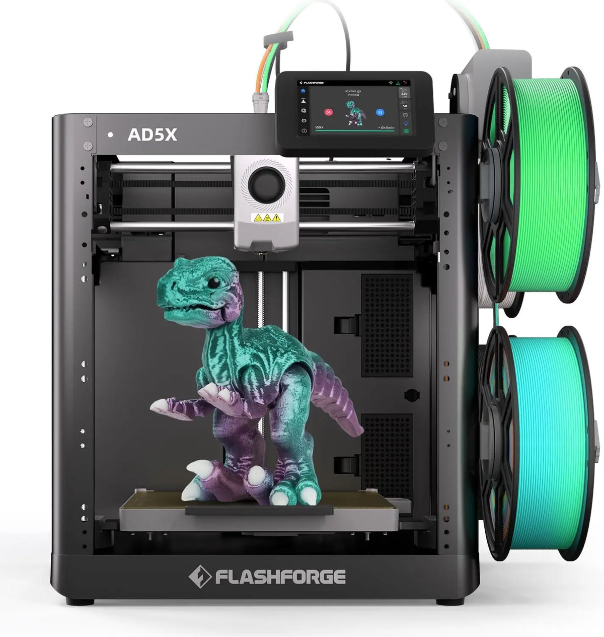 FLASHFORGE AD5X Imprimante 3D multi-matériaux – gris/noir