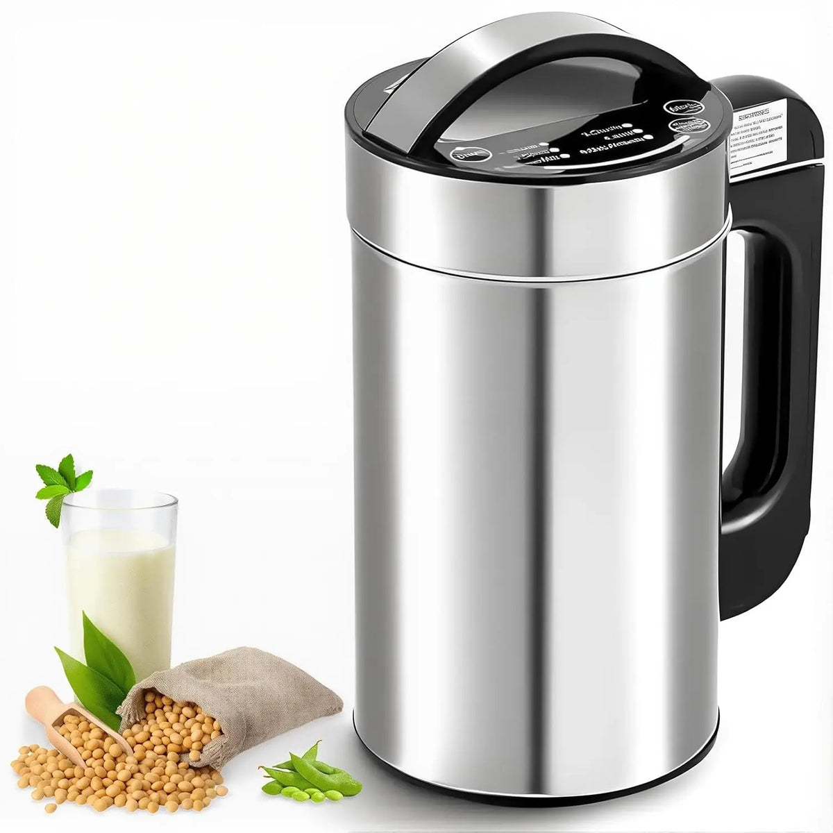 Machine à lait pour lait végétal – 1,2 l, gris