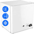 MEDION Mini réfrigérateur avec serrure et compartiment congélateur 42 L – bleu