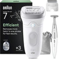 Braun Epilateur Electrique Femme Silk Epil 7 7-241 – argenté