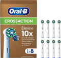 Oral-B Brossettes de Rechange Cross Action – blanc