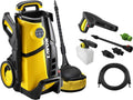 LAVOR Nettoyeur Haute Pression LVR4 150 Digit avec Système Multi-Contrôle Numérique et Programmes – 480 l/h, gris/noir/jaune
