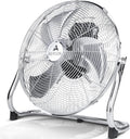 TRESKO AERSON Ventilateur de Sol 50 cm – 125 W, gris