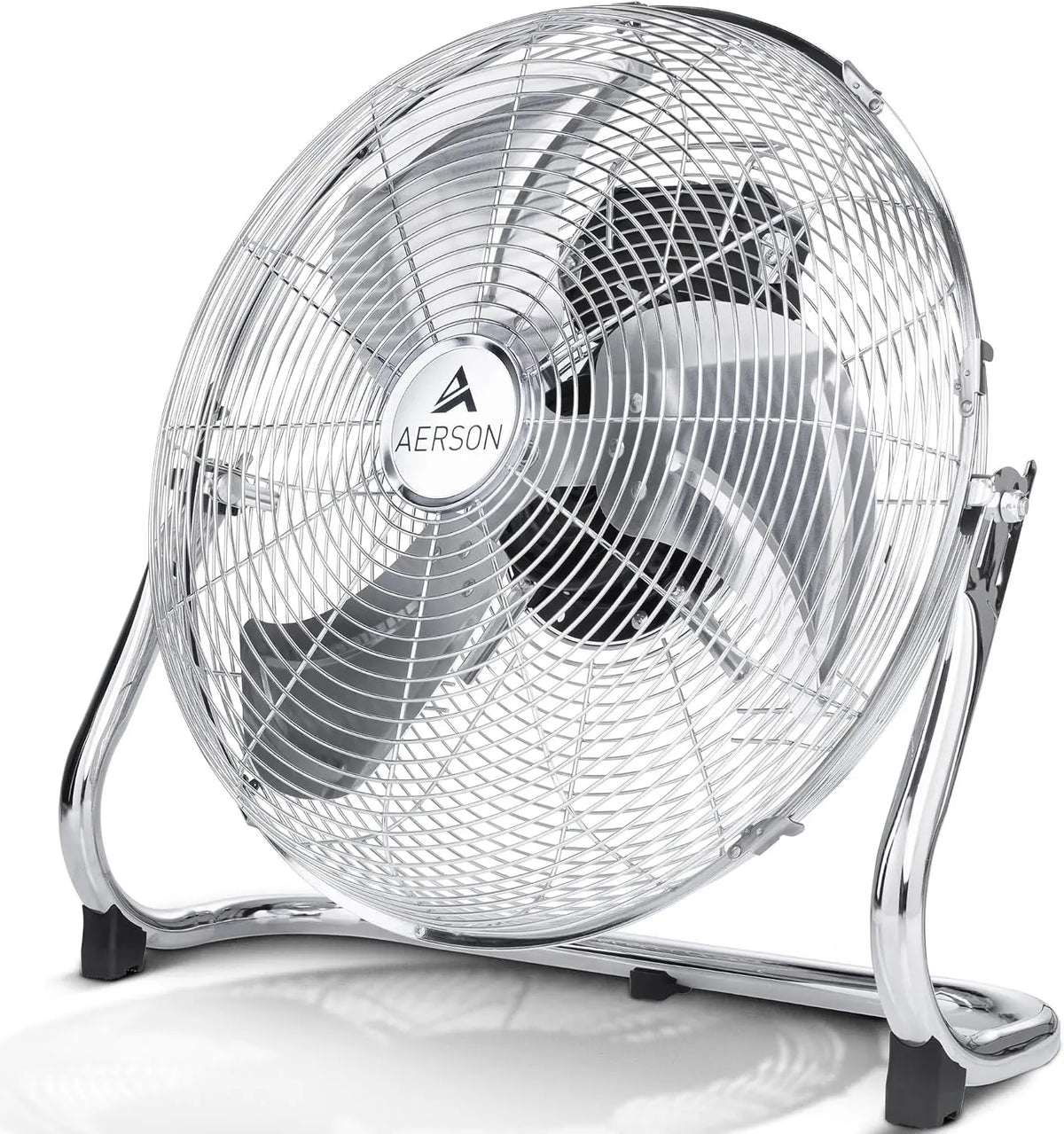 TRESKO AERSON Ventilateur de Sol 50 cm – 125 W, gris