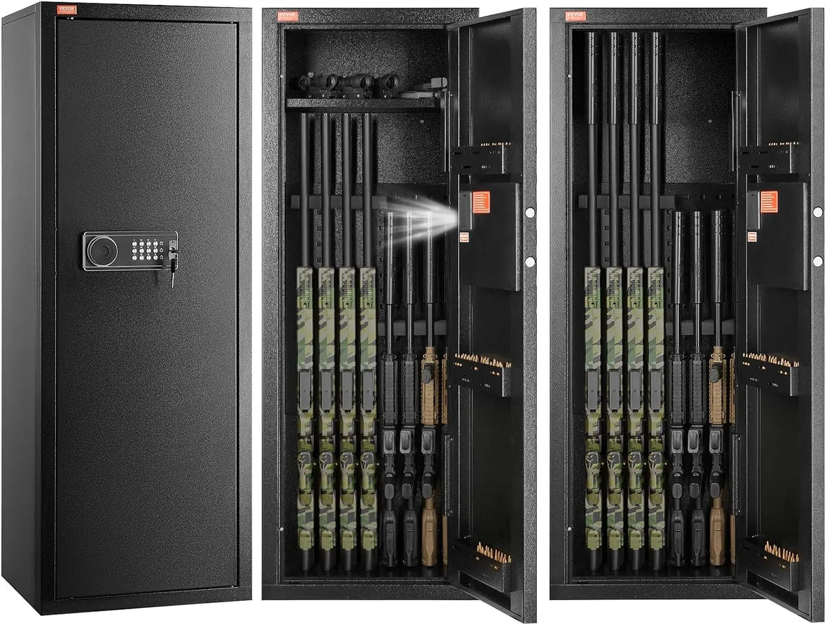 VEVOR Armoire à 6-8 Fusils – gris/noir